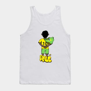 Pele Legends never Die Rip Tank Top